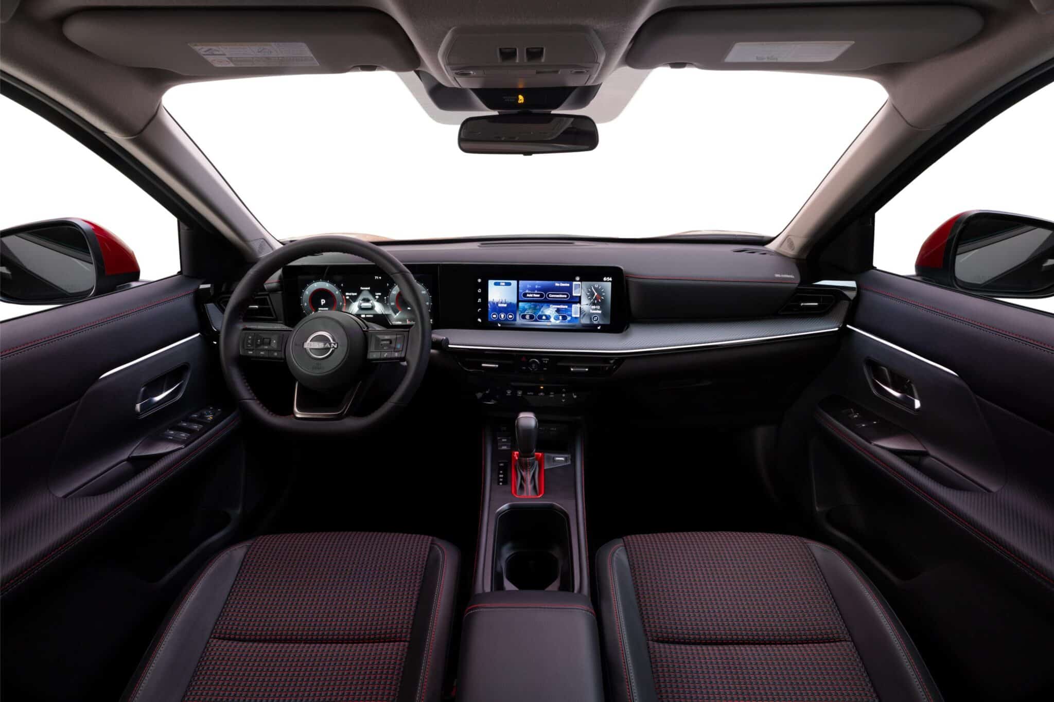 2025 Nissan Kicks interior layout.