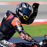 Vinales mounts comeback to win in COTA as Marquez crashes